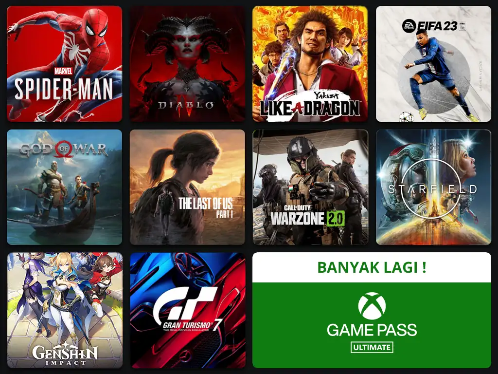 Rentap PS4 Pro Xbox Series Game Pass original Semarang